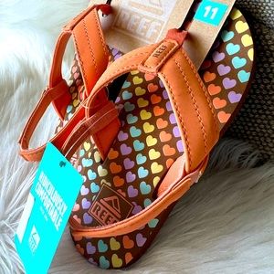 2 for 1 - REEF Little Uni Toddler Girls' Sandals